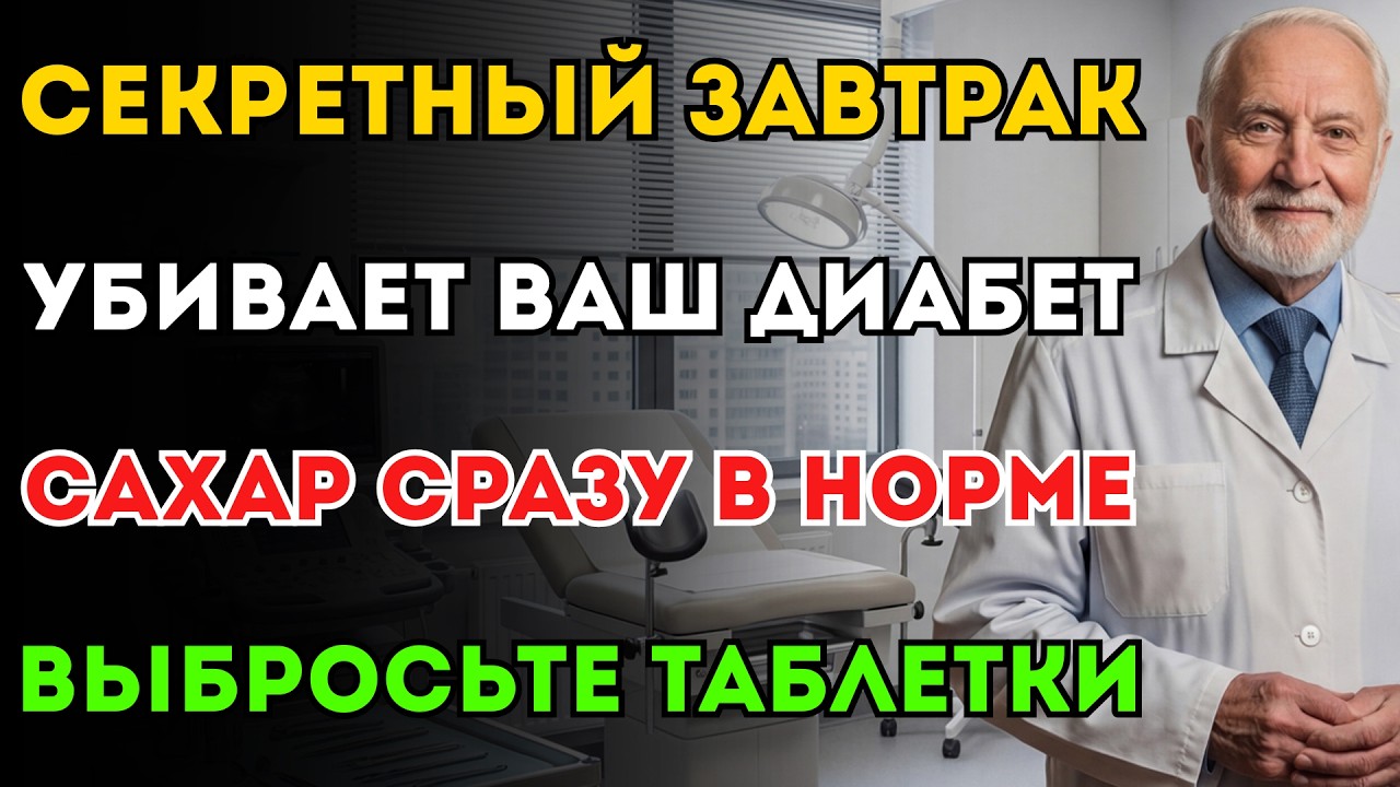Врачи об этом молчат: вот секретный завтрак, который снижает сахар! Лекарства не нужны.