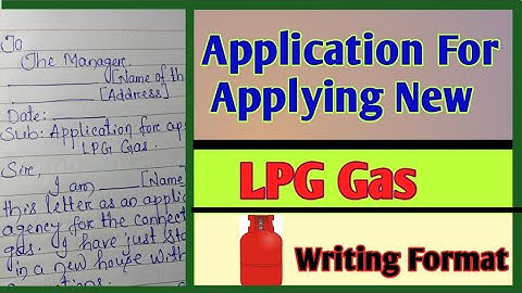 Application For Applying New LPG Gas For Your Home | New Gas Connection |