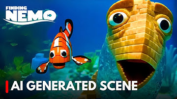 AI Creates EPIC Finding Nemo Turtle Scene!