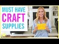 DIY | 10 MUST Have Craft Supplies image