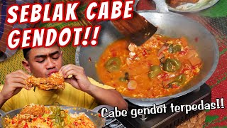 MUKBANG SEBLAK CABE GENDOT ALA ANAK KOSAN!!