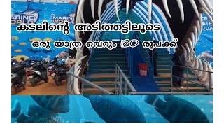 Acrylic underwater aquarium //kollam fest 2023