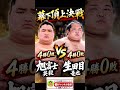 【速報】 対戦決定 旭富士vs生田目 名古屋場所九日目 #大相撲 #二子山部屋 #旭富士 #生田目