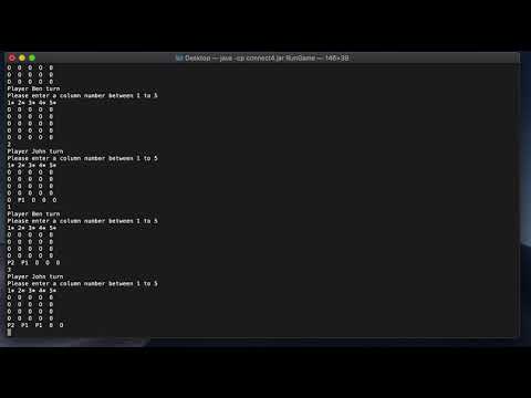 Connect 4 Java game