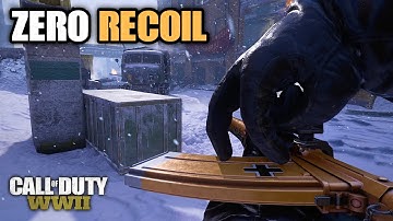 This Gun Has Zero Recoil In Call of Duty WW2 (COD WW2)