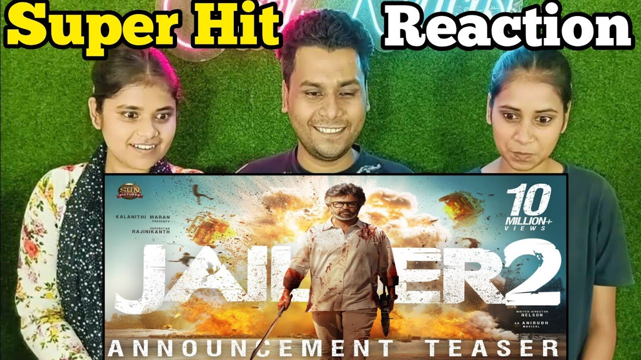 JAILER 2 - Announcement Teaser | JAILER 2 - Announcement Teaser Reaction