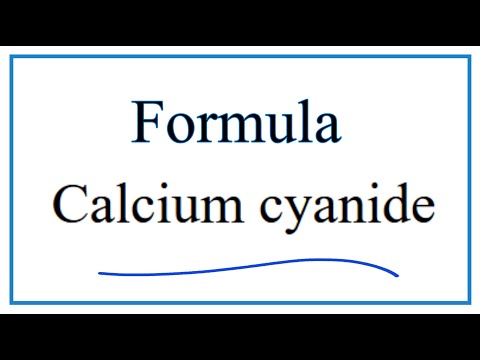 Video: Is calciumcyanide een zuur of een base?