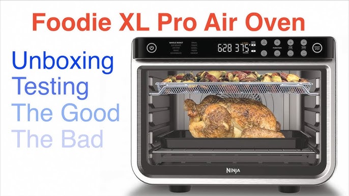 Euro Pro Ninja Foodi 10-In-1 XL Pro Air Fry Oven in Black Stainless Steel