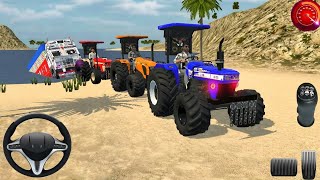 TRANSPORTING tractor driving 3d #fs22 Swaraj tractor Offroding Farm Android gameplay #gta5 #gtav