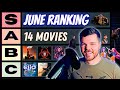 June Movies Ranked 2025 Tier List June Movies Ranked 2025 Tier List