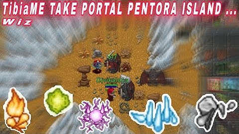 TibiaME WORLD 33 - Wiz TAKE ALL PORTAL NEW ISLAND PENTORA !!! #3