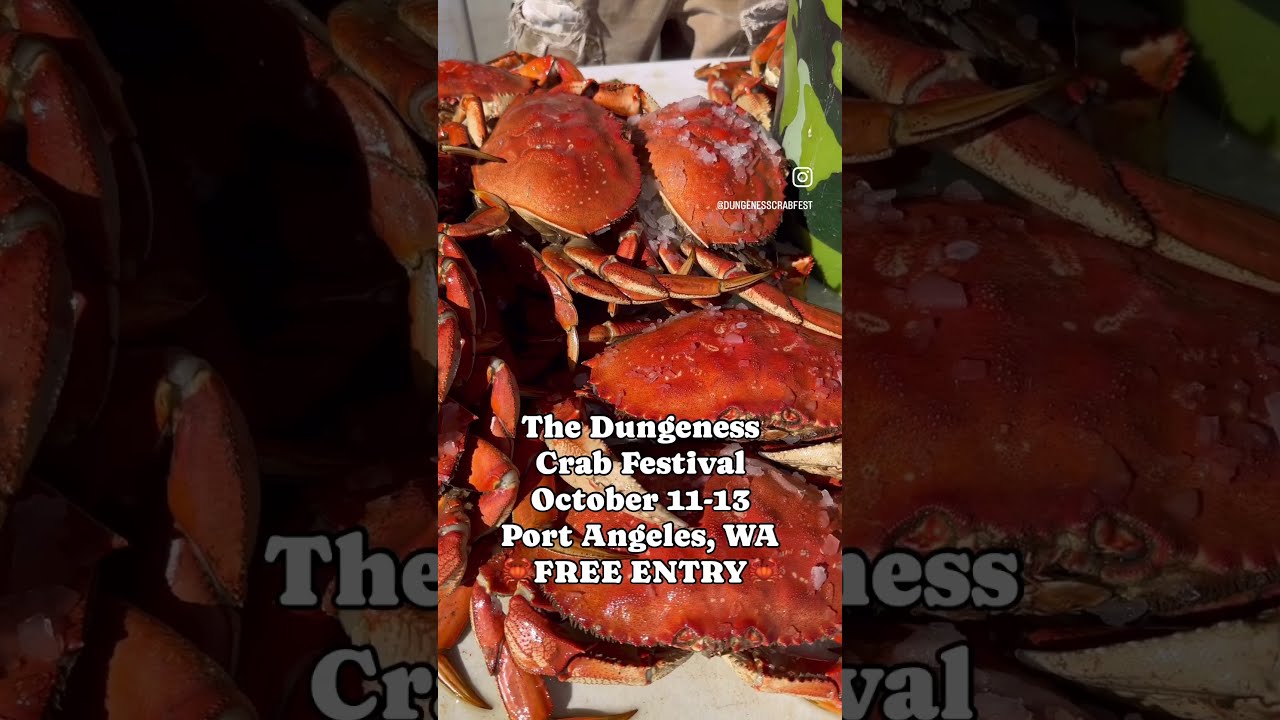 CrabFest Is Calling Join Us October 11 13 In Port Angeles WA Crabfest Dungenesscrab
