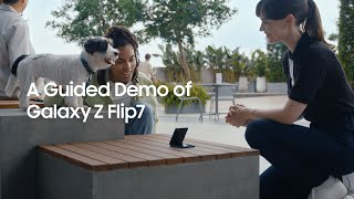 A Guided Demo of Galaxy Z Flip7 | Samsung Nordics