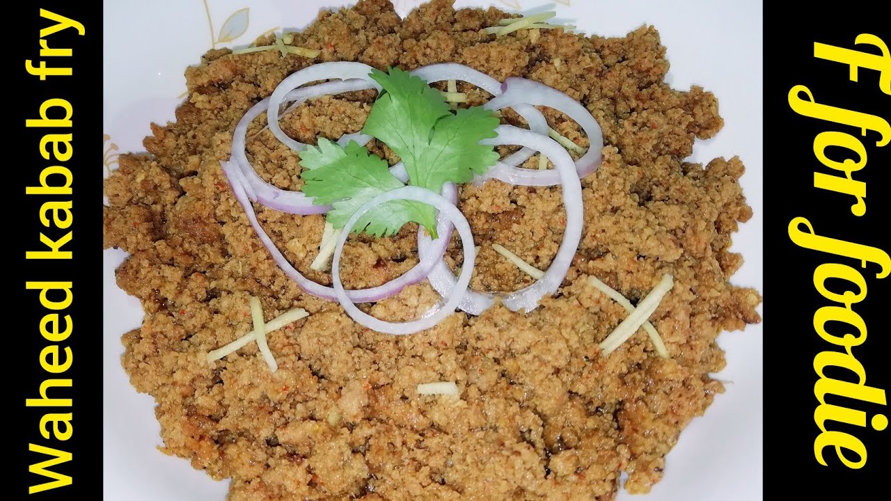 Waheed Chicken Waheed kabab fry recipe| burns road famous recipe|Eid special recipe|f ...
