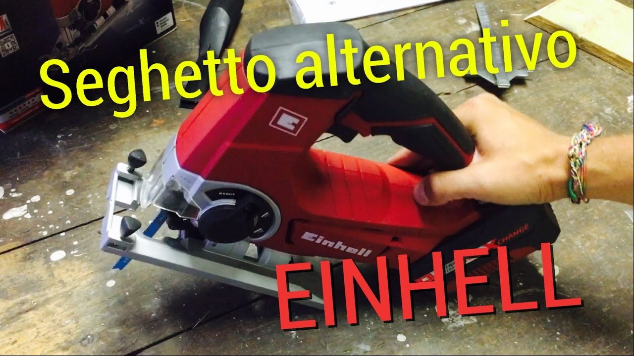 seghetto alternativo einhell 18volt recensione review Jigsaw YouTube