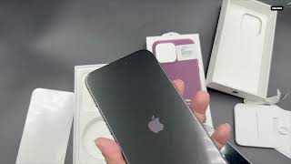 iPhone 15 Pro Max Black Titanium 1 TB And iPhone 15 Pro Max Fine Woven Case Unboxing & Quick Review