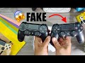 😱 FAKE DualShock 4 V.2 Unboxing + Comparison with REAL DualShock 4 V.2 || UNBELIEVABLE 😱