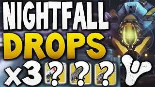 Destiny - NIGHTFALL DROPS x3 (Week 15)