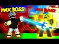 I became a MAX PLAYER and fought the STRONGEST BOSS (Roblox)