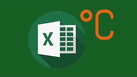 CÁCH VIẾT ĐỘ C TRONG EXCEL