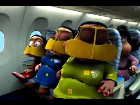 flydubai's safety video produced by FREEJ (English)