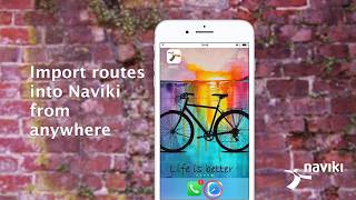 How to Import Bike Routes into the Naviki App screenshot 2