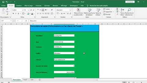 Introduction au VBA: enregistrer une macro et créer un bouton d