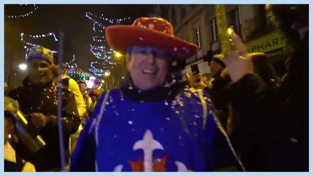 Espagnol Film  Carnaval Saintes France St Sylvestre 2024