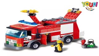 Youpi | Building a Fire Truck with Lego! Fun and Analytical skills for kids