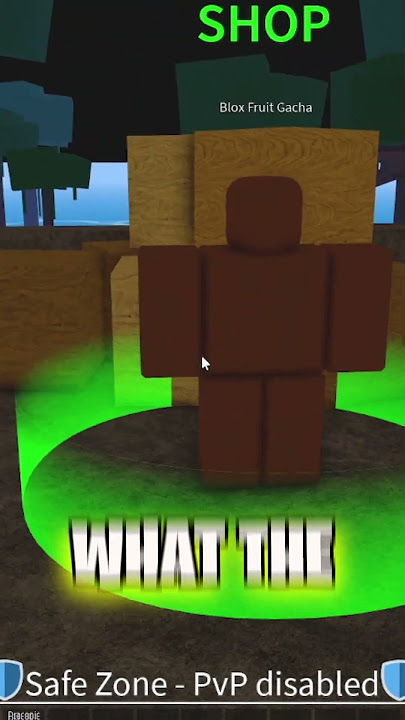 Fruit Gacha without Clothes in Blox Fruits 😭