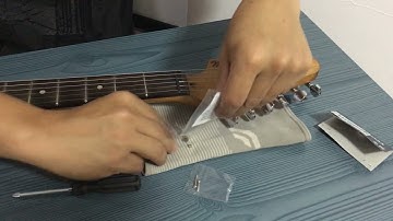 การใส่ String Trees กีต้าร์ แบบง่ายๆ