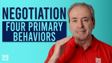 Four Primary Negotiating Behaviors - Key Concepts in Negotiation