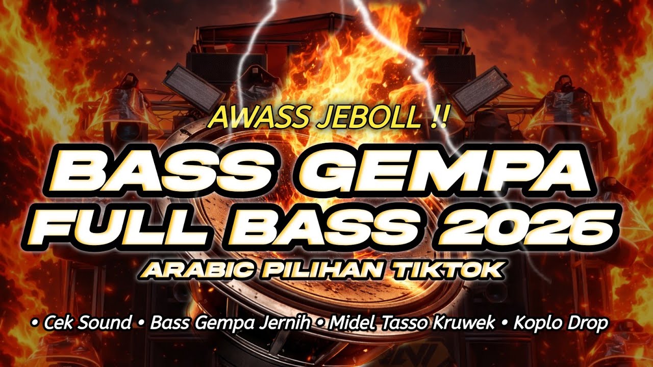 DJ FULL BASS CEK SOUND 2026 PALING HOREGG | DJ ARABIC SONG VIRAL TIKTOK 
