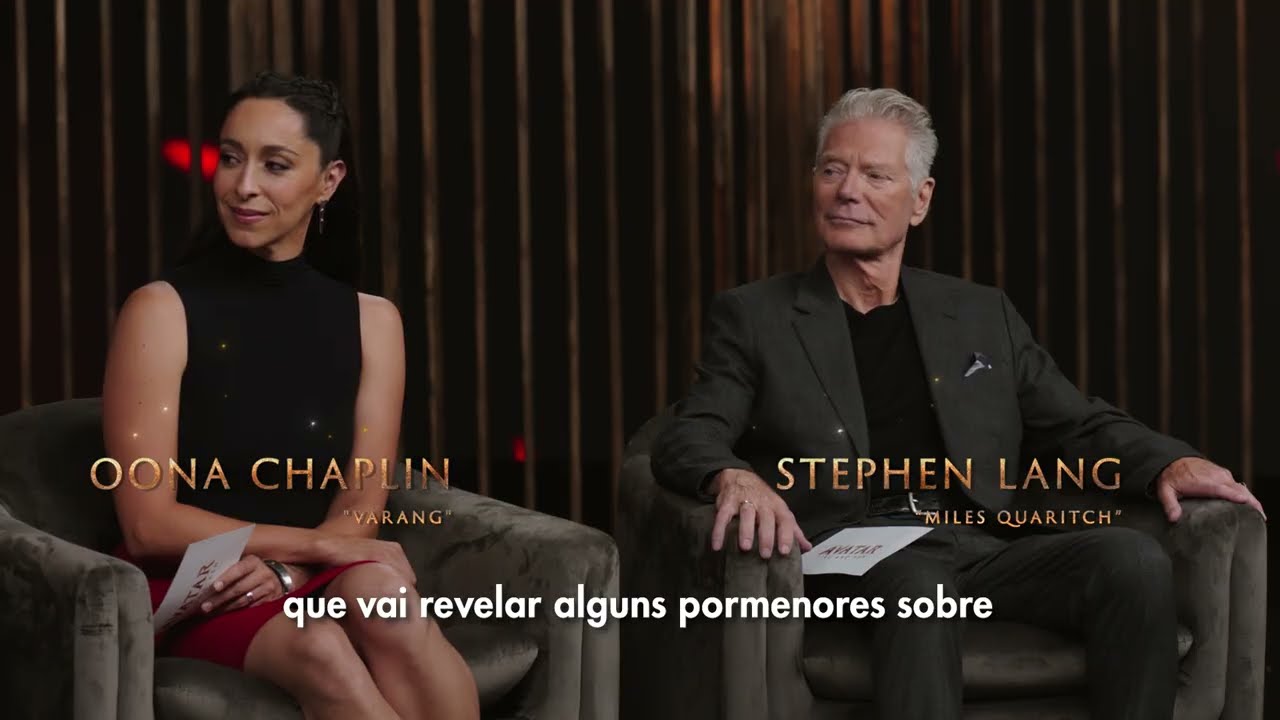 Conteúdo Exclusivo - Entrevista aos protagonistas de Avatar: Fogo e Cinzas