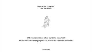 Piece of Me, Sam Ock. Ost Our Movie (ENG-INA)