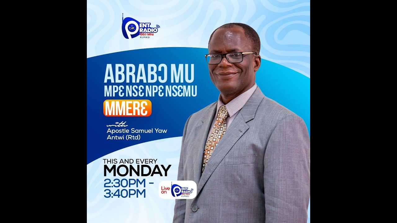LIVE: Abrabo Mu Mpnsempensem Mu With Aps. Samuel Yaw Antwi [RTD], 16 Feb. 2026.