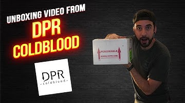 Unboxing from DPR Coldblood!