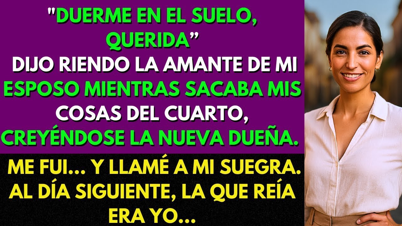 DUERME EN EL SUELO , Dijo La Amante de Mi Esposo Al Ocupar Mi Cuarto, Hasta Que Llegó Mi Suegra