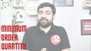 Unlocking the Power of Minimum Order Quantity (MOQ) on Amazon #amazonseller #onlineseller #amazon