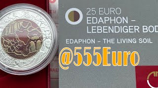 25 Euro Austria 2024 Edaphon - Silver Niobium