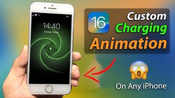 iOS 16 - How to Set Custom Charging Animations on iPhone || For Any iPhone🔥🔥