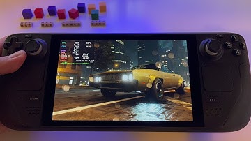 NFS Need for Speed UNBOUND - Steam Deck gameplay