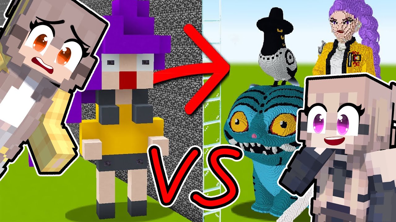 BUILD BATTLE cu *Kpop Demon Hunters* in minecraft?!