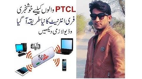 How To USE Free Internet ON PTCL Evo wingle for Pc and On Any Android Phone 2018 LATEST TRICK