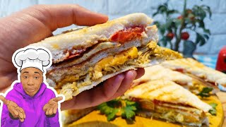 كلوب ساندوتش باسهل طريقة مميزة و يطعم خرافي و بأقل وقتclub sandwich