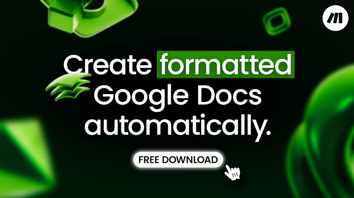 Create Beautiful Google Docs Automatically with Make.com (Step-by-Step Guide)