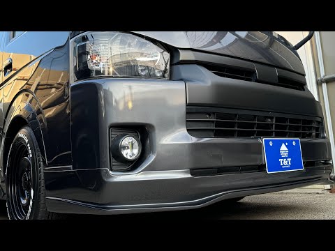 ハイエースワイドバンディーゼル2WD×8ナンバー化構造変更済み車両