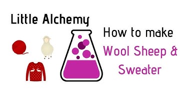 Little Alchemy-How To Make Wool, Sheep & Sweater Cheats & Hints