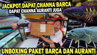 BARCA JACKPOT?? UNBOXING MYSTERY BOX GET BARCA AND AURANTI