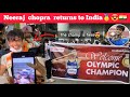 Neeraj chopra arrives at Delhi IGI airport after winning gold medal at Tokyo olympics🥇😍👌